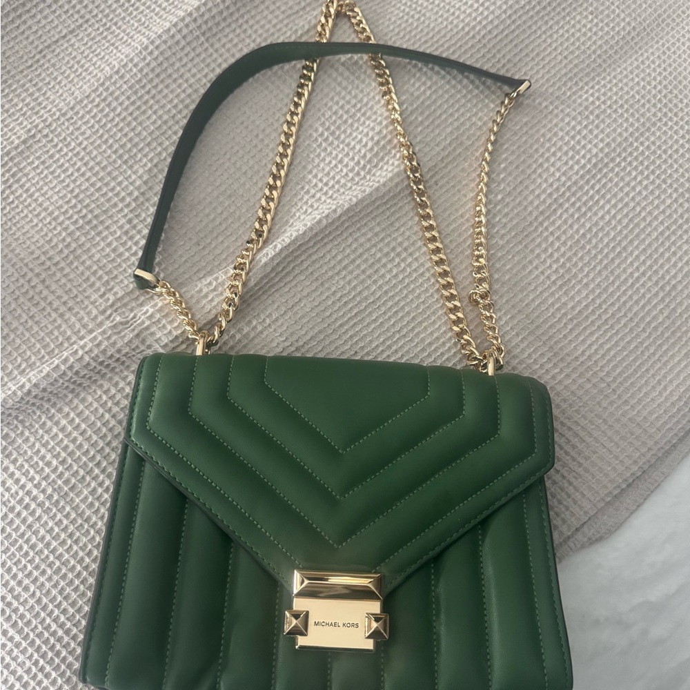 Michael Kors Whitney Medium Flap Chain Shoulder Bag